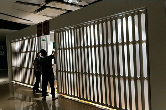 武漢折疊門-案例展示